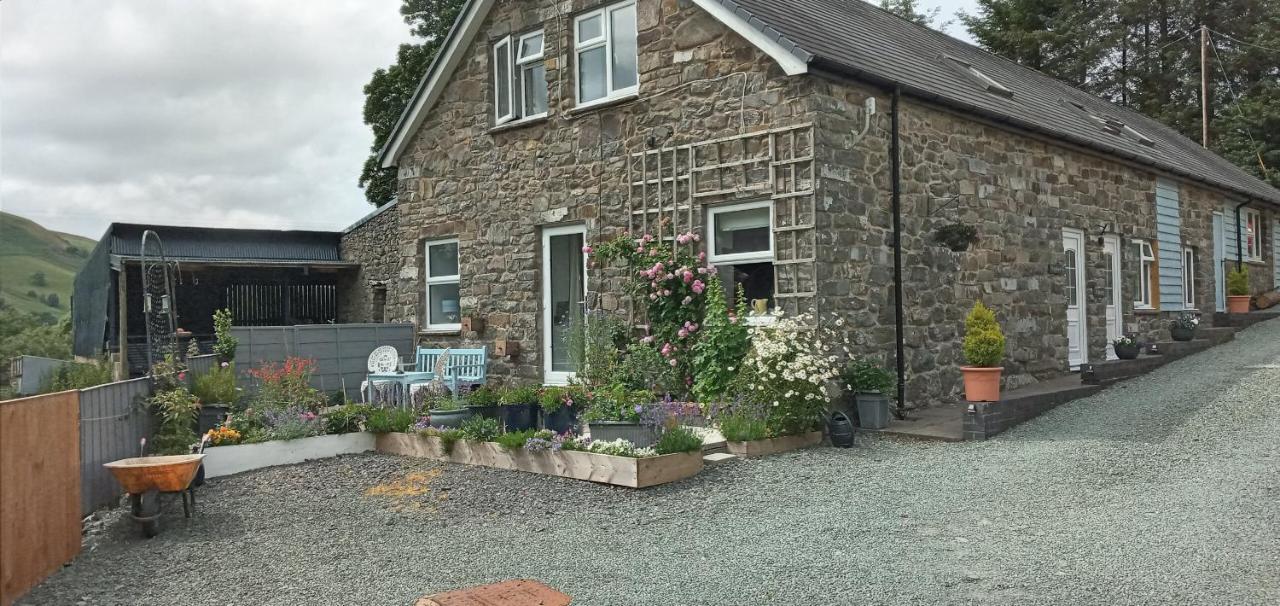 Pant Glas Barn Llanbrynmair Buitenkant foto