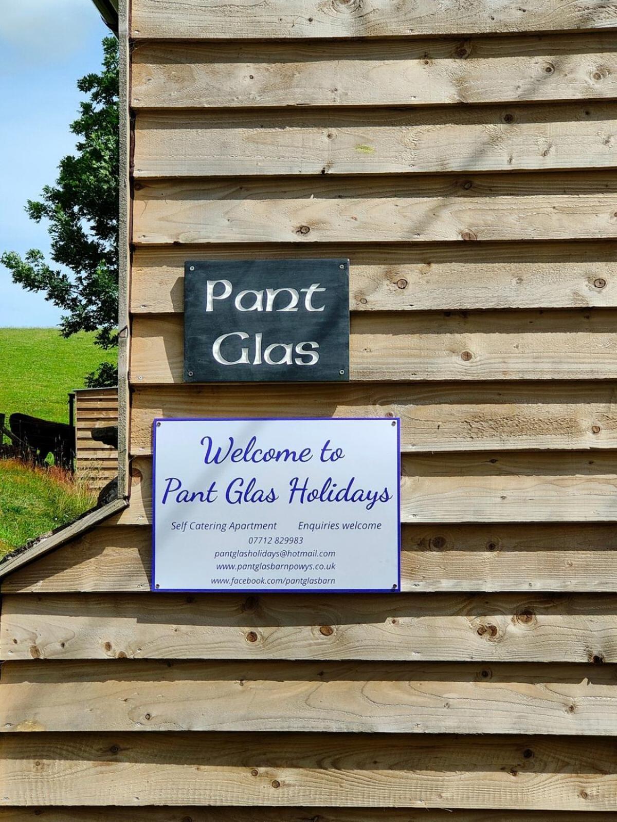 Pant Glas Barn Llanbrynmair Buitenkant foto